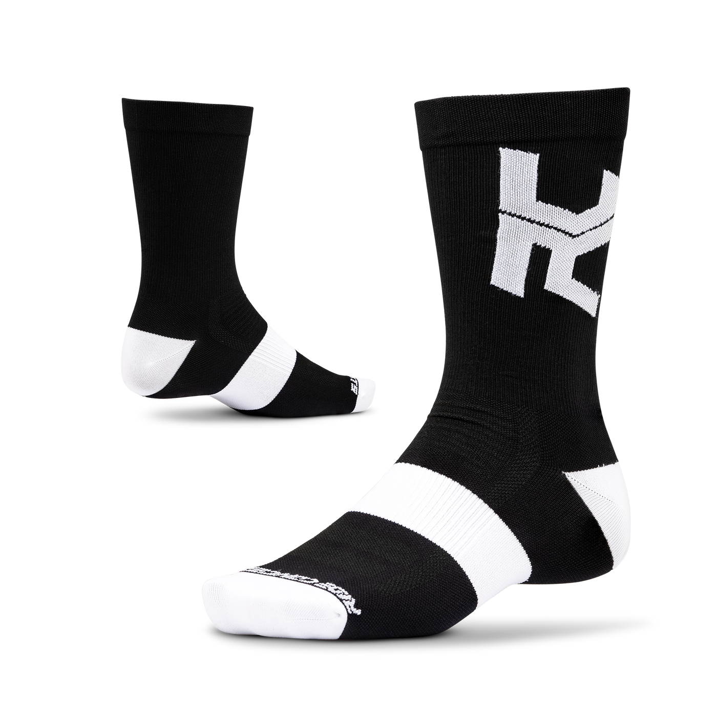 Ride Concepts Sidekick MTB Sock - Synthetic 8" - Black