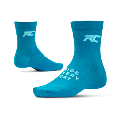 Ride Concepts Core Synthetic 6" Socks - Tahoe Blue