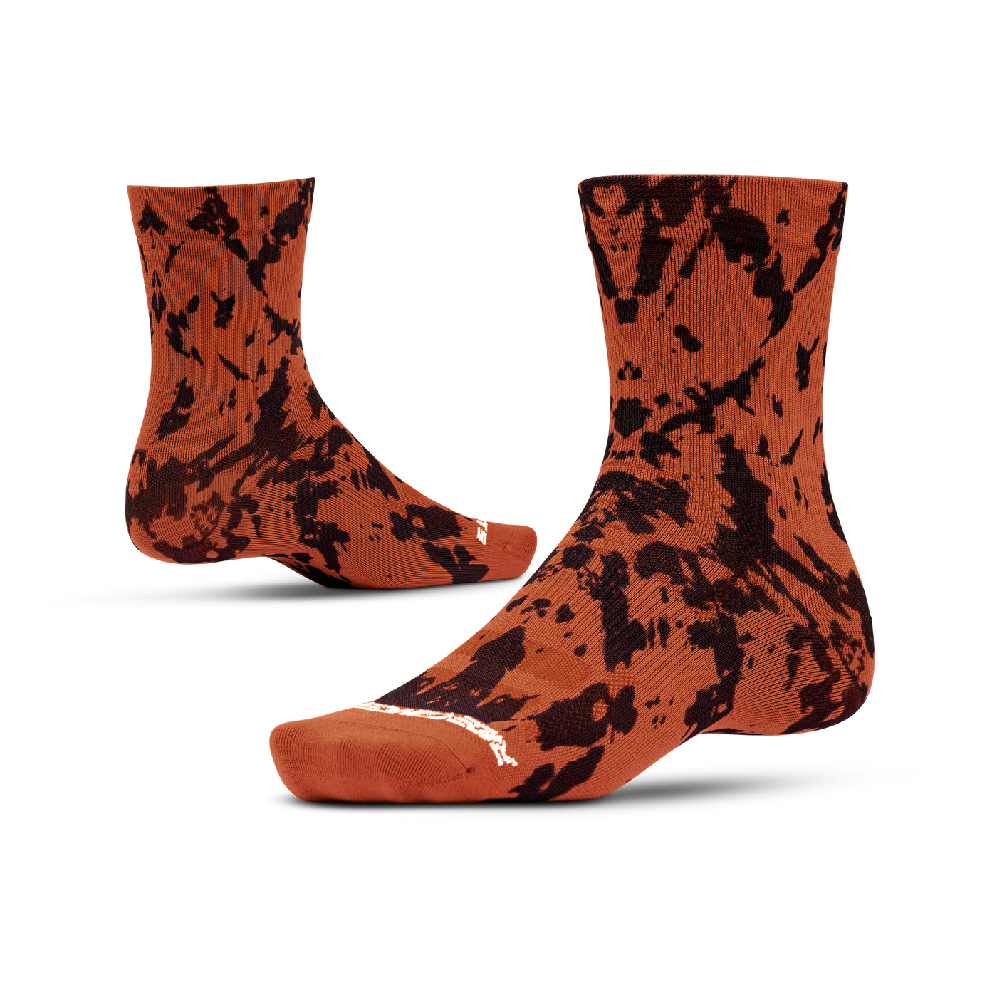 Ride Concepts Rorschach Synthetic 6" Socks - Crimson